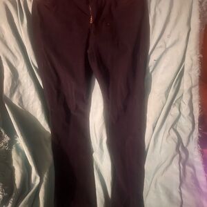 True Religion Black Corduroy Jeans Size 25